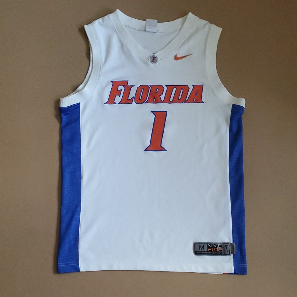 Nike Team Elite Florida Gators Basketball Jersey #1 - Size M